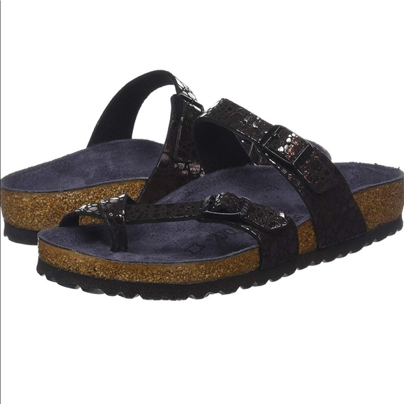 1 LEFT! BIRKENSTOCK MAYARI Metallic Stones Sandals - Picture 4 of 8